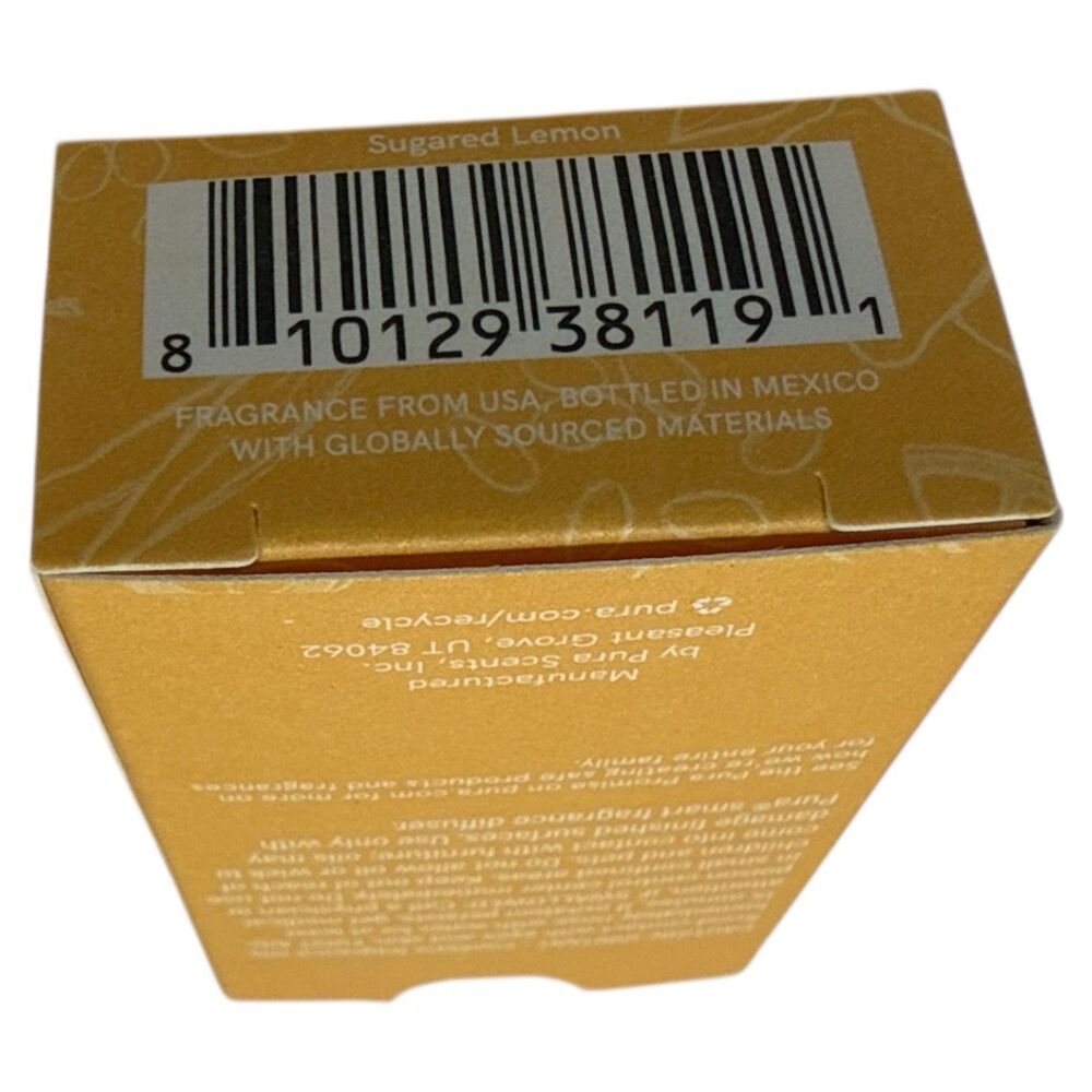 Pura Sugarded Lemon Fragrance Refill Diffuser smart scent - Picture 4 of 6